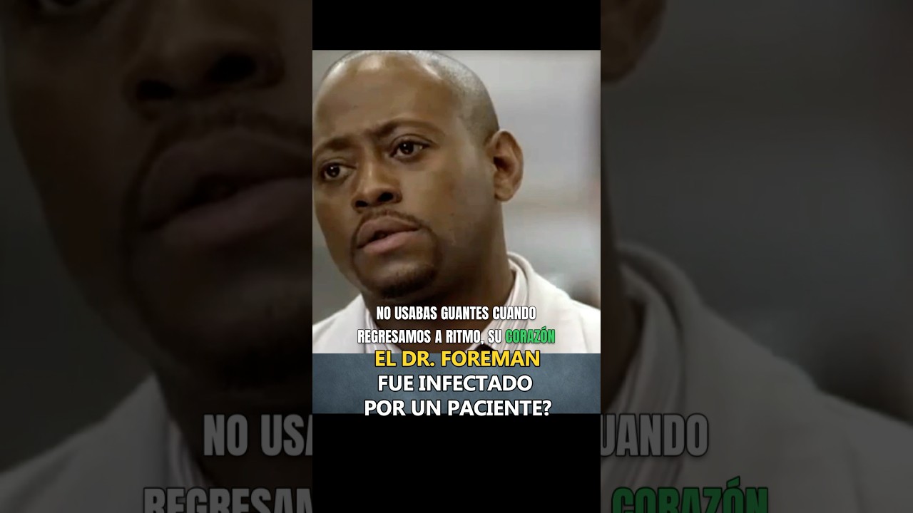 El Dr. House se aleja del Dr. foreman porque está infectado? 