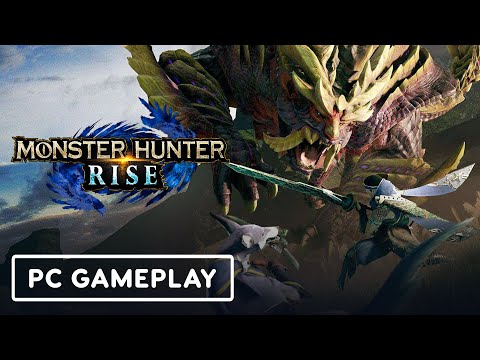 Monster Hunter Rise - PC Gameplay (Japanese) | TGS 2021
