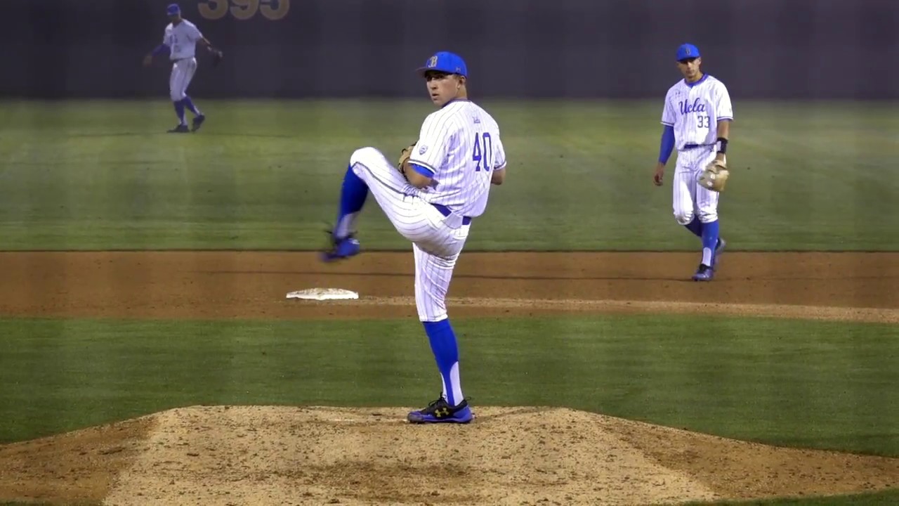 Holden Powell, UCLA Freshman RHP YouTube