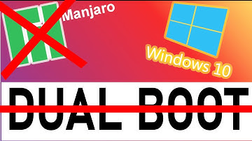 DELETE Manjaro KDE from Dual Boot with Windows 10 (UEFI BIOS)