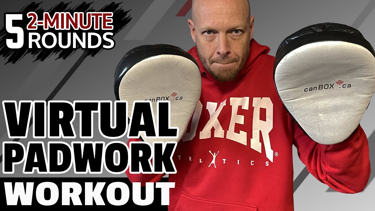 Virtual Pad Work For Beginner Boxers 5 x 2 Min Rounds