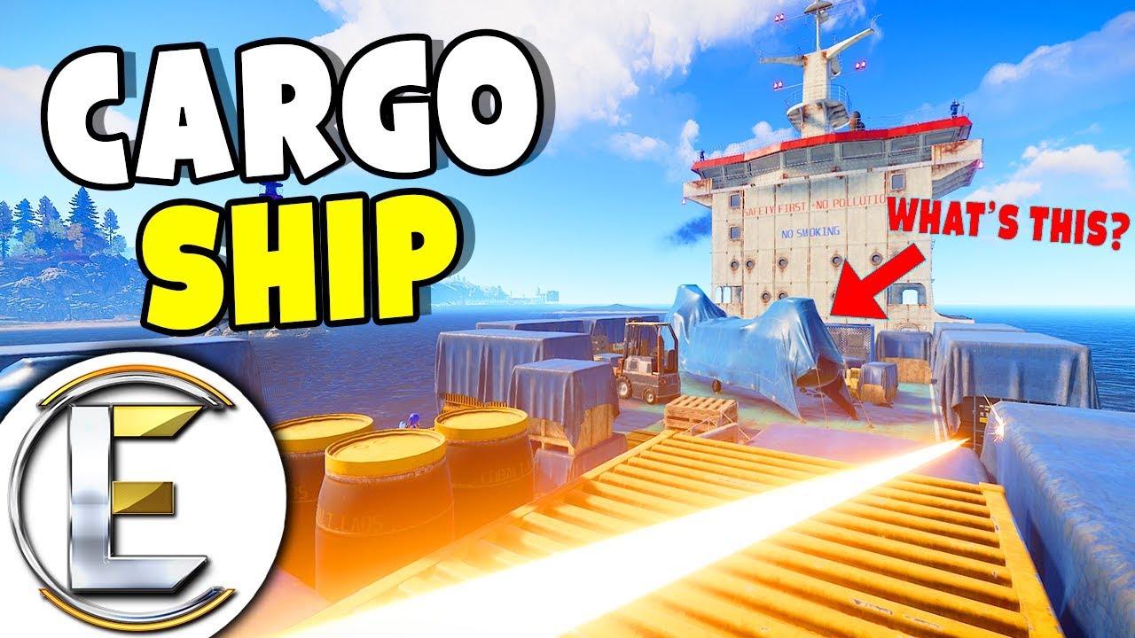 Cargo Ship Raid With A Bow - Rust Life Survival (Whats This I Found ...