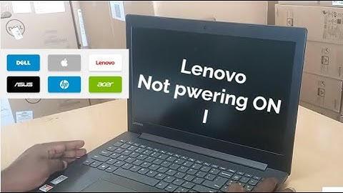 How to Fix Lenovo Laptop That Won