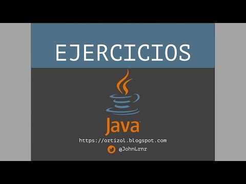 Java - Ejercicio