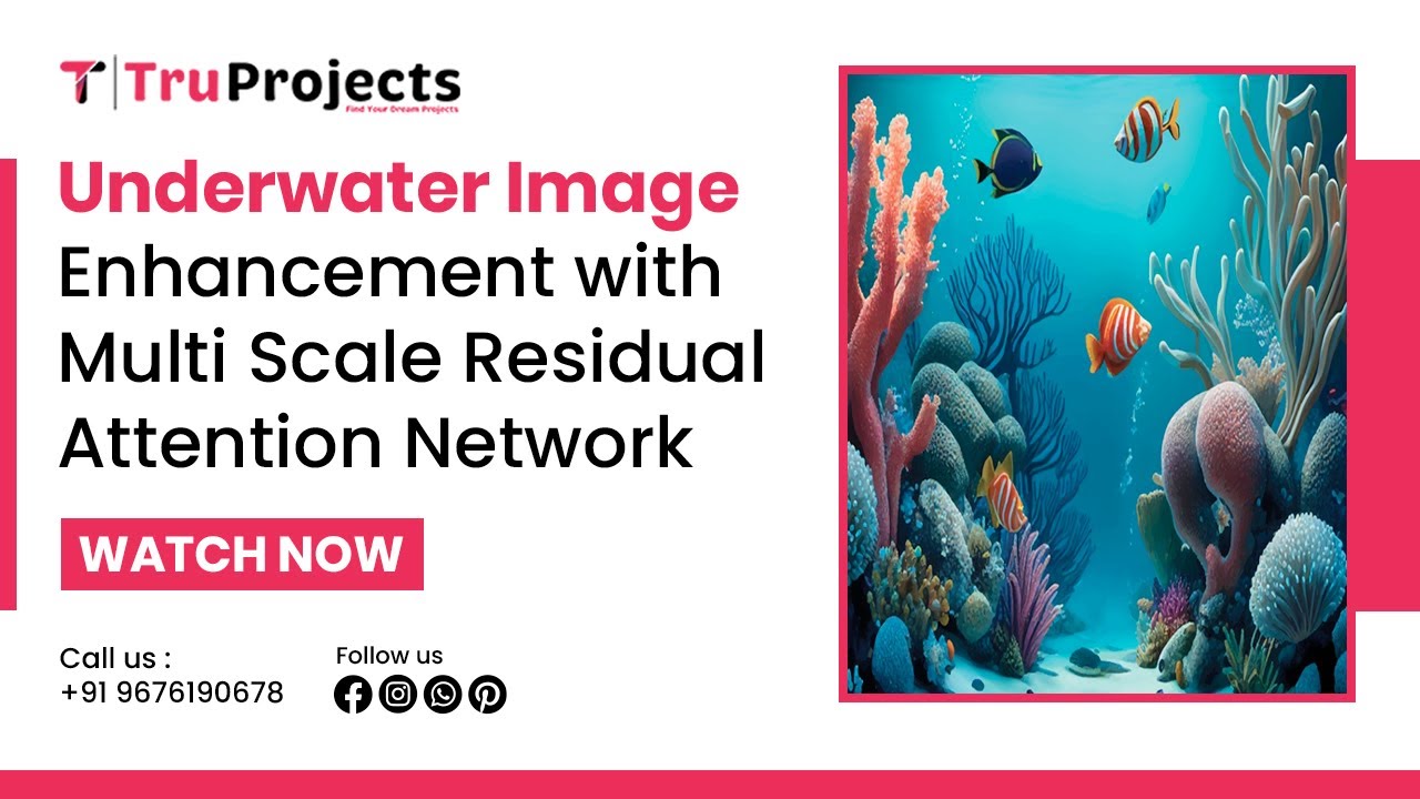 Underwater Image Enhancement with Multi Scale Residual Attention ...
