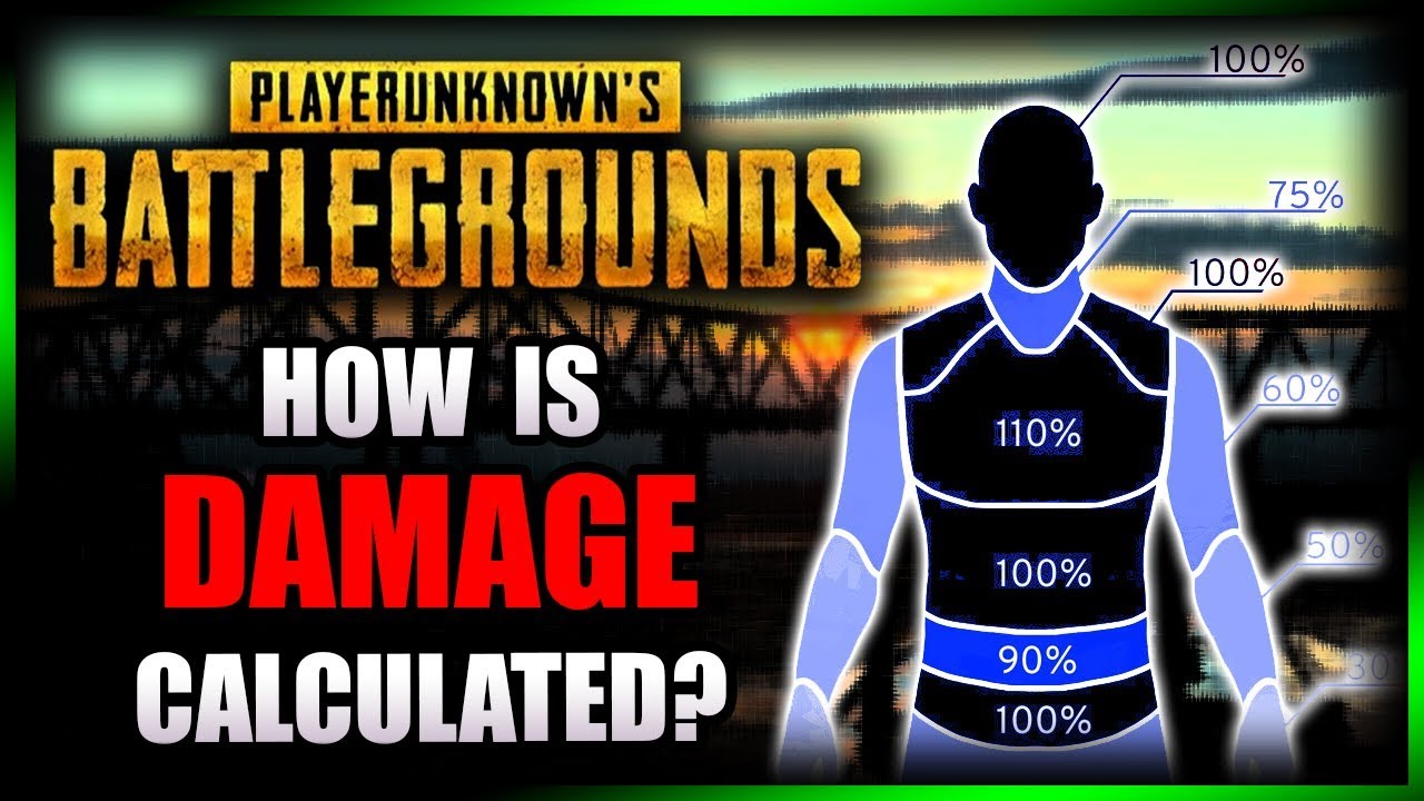 Pubg Body Damage Chart