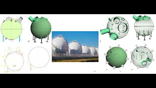 Design and analysis of High pressure Spherical vessel using Bentley AutoPIPE Vessel