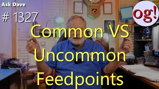 Common Vs Uncommon Feedpoints (#1327)