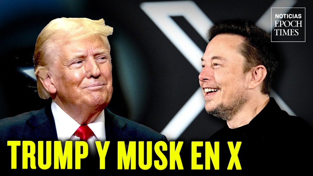 Trump regresa a X en una entrevista con Elon Musk | NET - YouTube