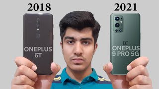 Oneplus 6t Vs Oneplus 9 Pro 5G Comparison 🔥 | Technology Changed? | Junaid Bilal Nasir