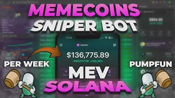 How to Use Solana MEV Bot: Pumpfun Sniper BOT Tutorial | Solana Crypto Trading Bot