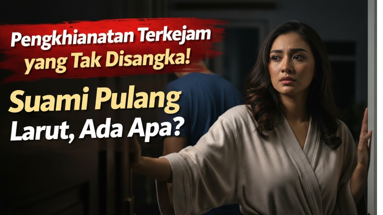 Curiga Berujung Fakta Pahit yang Menyakitkan! Suami Pulang Larut, Ada Apa?kisah nyata kehidupan