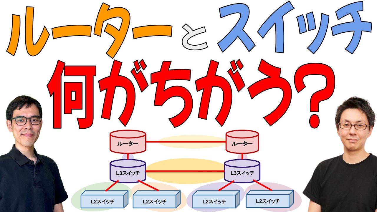 初心者が最初につまづく「ルーター」と「スイッチ」の違いを解説