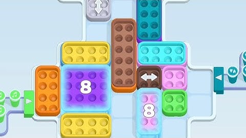 Coffee Rush Block Jam Level 91 Game Walkthrough Solution