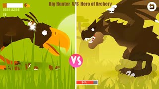 THIS IS A BATTLE !!! Hero of Archery vs Big Hunter. On the COOL GAME channel. cg. screenshot 3