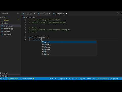Program to check a string is palindrome😍 or not using 💕function that returns reverse string #coding