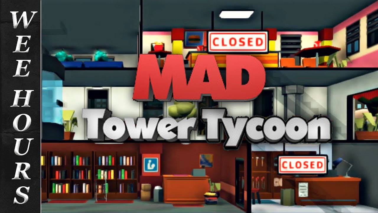 Mad Tower Tycoon Sony Playstation 4 Brand New PS4 Toplitz Productions