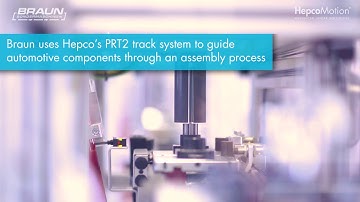 PRT2 Track System Ensures Accurate & Precise Component Assembly