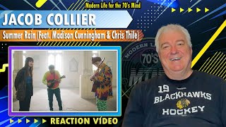 Jacob Collier (Feat. Madison Cunningham &amp; Chris Thile) &quot;Summer Rain&quot; | Reaction Video