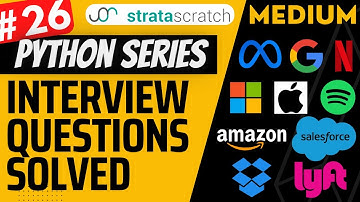 AIRBNB Interview Question Explained - Python Data Science | "Ranking Most Active Guests" | EDS