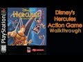 Disneys hercules action game walkthrough herculean difficulty all letters and passwords