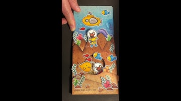 LAWN FAWN  reveal wheel magic iris pop-up shaker card