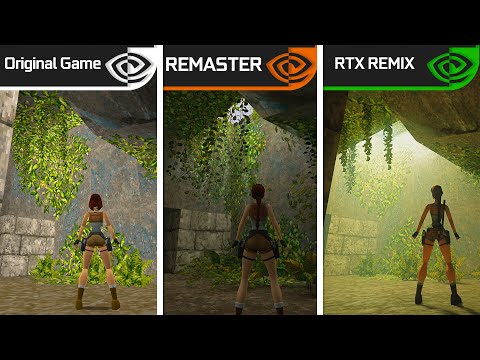 : Tomb Raider VS Remaster VS RTX Remix | Graphics Comparison
