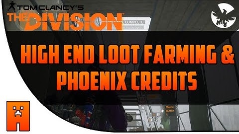 PHOENIX CREDITS & HIGH END FARM GLITCH AFTER PATCH! - The Division