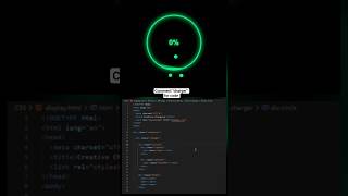 Build Animation Charger with only HTML ,CSS ,#frontendcourse #fullstackdevelopment #facts #animation