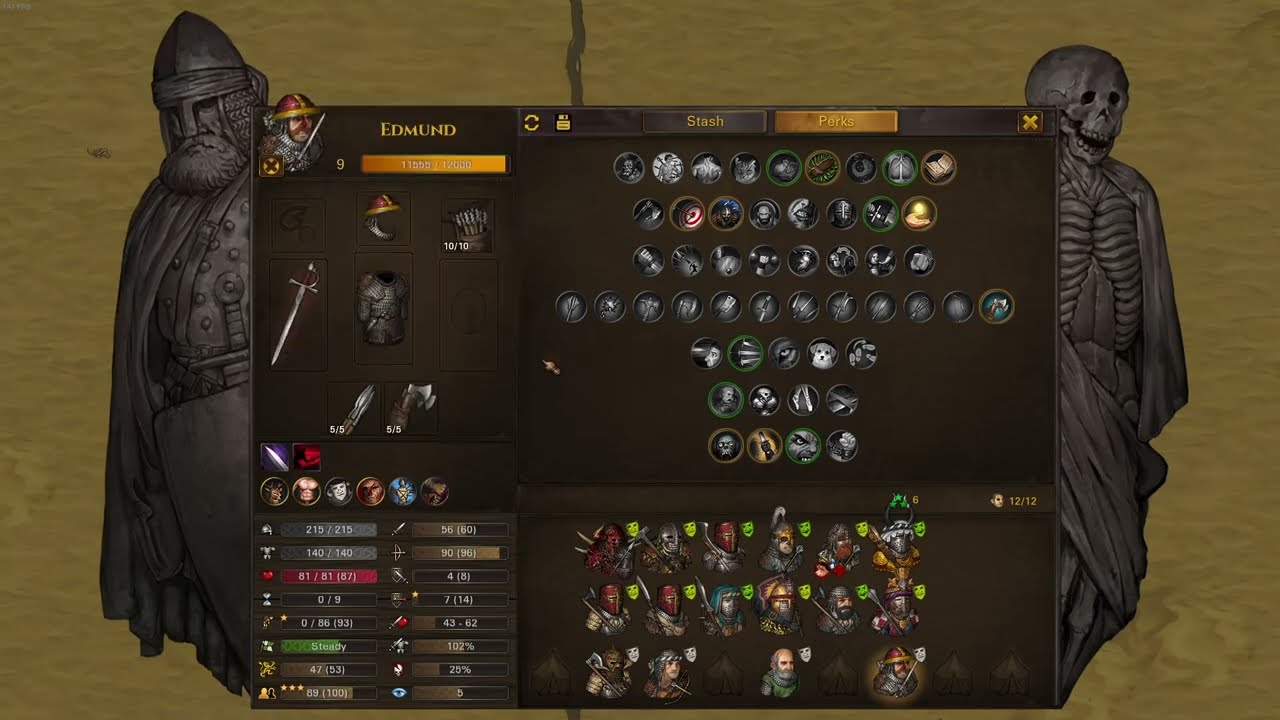 How to BUILD aTHROWER in Battle Brothers