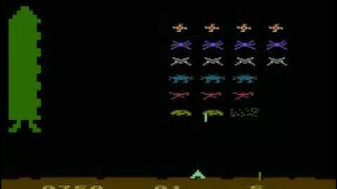 LIVEPLAY: Space Invaders (Atari 800XL) - Gameplay. An 80s classic