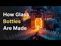 How Glass Bottles Are Made | Inside a Massive Glass Factory #asmr