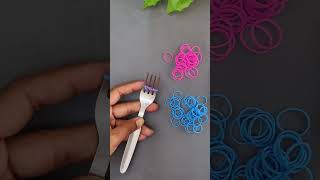 Rubber band Bracelet | 5 mins Easy DIY Bracelet || Handmade bracelet