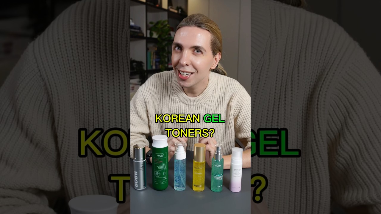 Are K-Beauty GEL TONERS any good? 👀