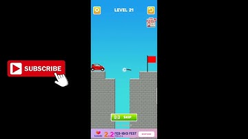 Draw Bridge Puzzle Draw Game Level 21