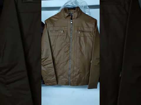 شرية جاكيت جلد رجالي شتوي سعر مغري 