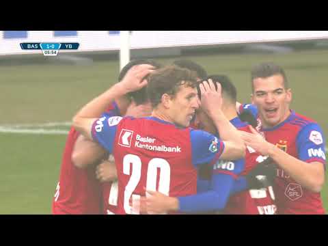 Basel vs Young Boys Goal 1-0 Arthur