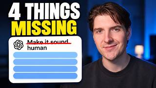 Full Stop Telling ChatGPT “Make It Sound Human.” Use This Prompt. News