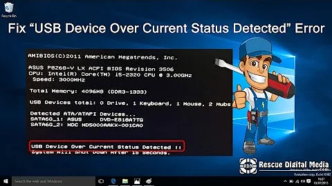 Fix "USB Device Over Current Status Detected” Error| Working Solutions| Rescue Digital Media - 天天要闻