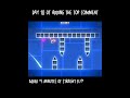 Day 10 of adding the top comment  #gd  #geometrydash  #youtube