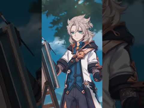 Кто такой Альбедо? История персонажа Genshin Impact #shorts