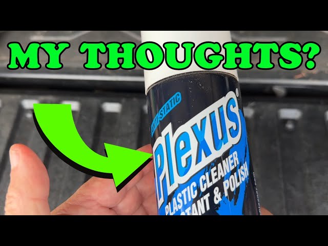  Plexus Plexiglass Plastic Windshield Cleaner and