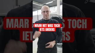 Hij dacht dat z'n turbo ontploft was