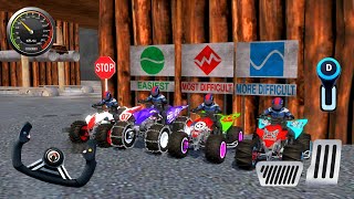 Juego de motocicletas - Paseo extremo en motocicleta #397-Jugabilidad Offroad Outlaws-Juegos Móviles screenshot 5