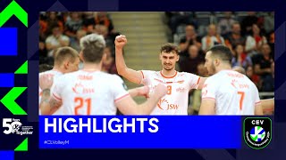 JASTRZEBSKI Węgiel vs. Jihostroj ČESKÉ BUDĚJOVICE - Match Highlights