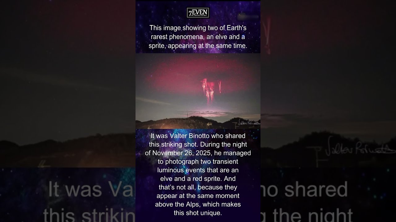 Two very Rare Lightning Phenomena captured at the same time