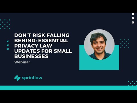 Don’t Risk Falling Behind: Essential Privacy Law Updates for Small Businesses | Sprintlaw