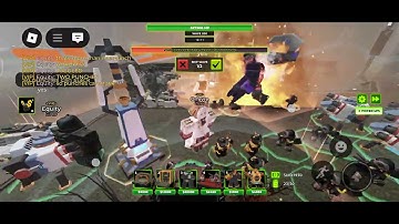 Void apex predator getting pummeled by several war machine  || Roblox TDX