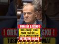 NOKAUT NA PREMIERZE TUSKU PO TYM JAK PORUSZYŁ TEMAT FREAK FIGHTÓW! W ROLI KATA, POSEŁ K. SÓJKA…