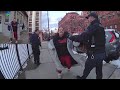 Crazy Homeless Woman Arrested After Pulling out a Woman’s Hair – Part 6